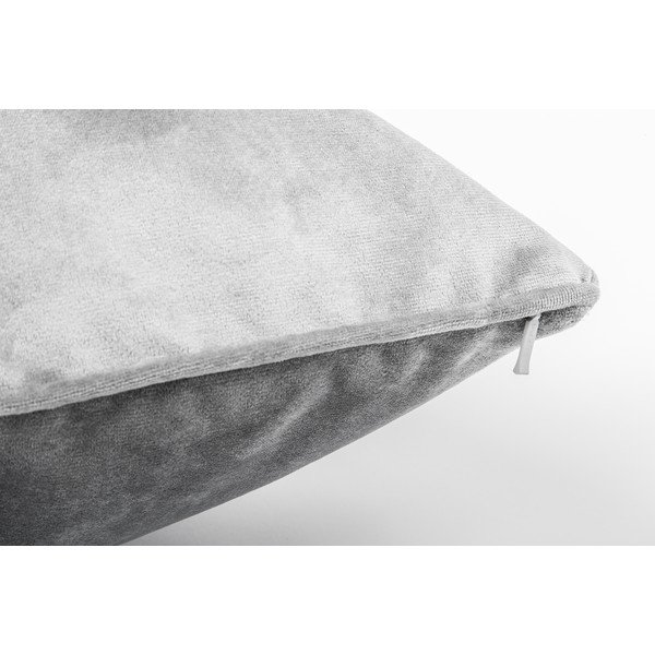 Poszewka na poduszkę w srebrnym kolorze WeLoveBeds Silver, 50x50 cm-image-2