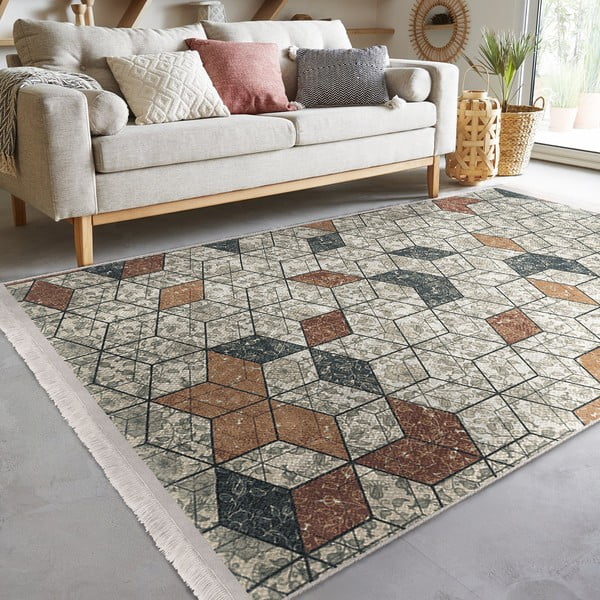 Szary dywan 160x230 cm – Mila Home-image-2