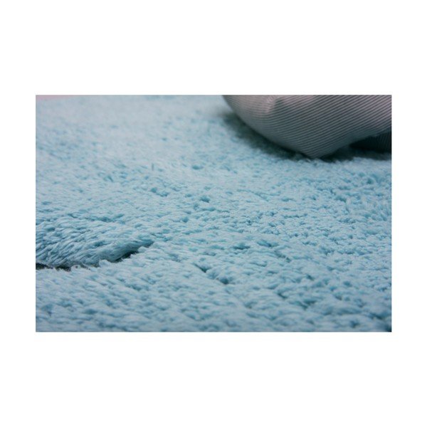 Niebieski dywan dziecięcy Nattiot Little Teddy, 80x100 cm-image-1