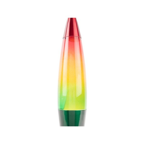 Zielona szklana lampa lawa (wysokość 41,5 cm) Rainbow Rocket Lava – Leitmotiv-image-2