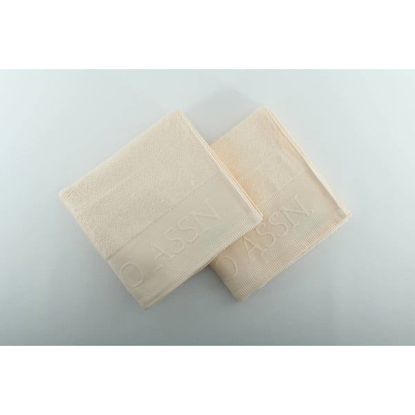 Komplet 2 ręczników U.S. Polo Assn. Vanilla, 50x90 cm