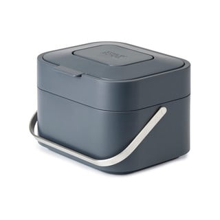 Ciemnoszary pojemnik na odpadki organiczne Joseph Joseph IntelligentWaste, 4 l