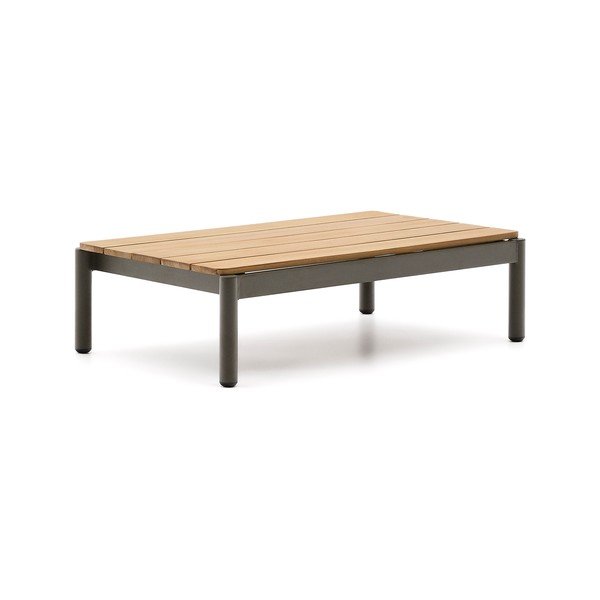 Stolik ogrodowy z litego drewna tekowego 57x91 cm Sorells – Kave Home