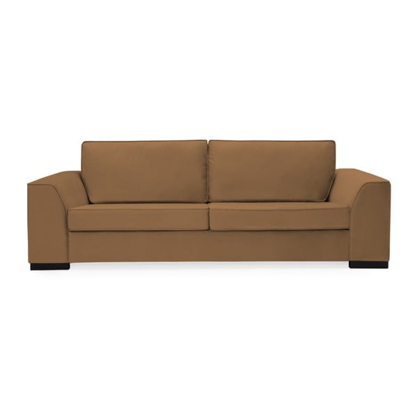 Brązowa sofa 3-osobowa Vivonita Bronson
