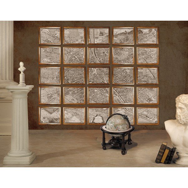 Mapa Paris 1739-image-1