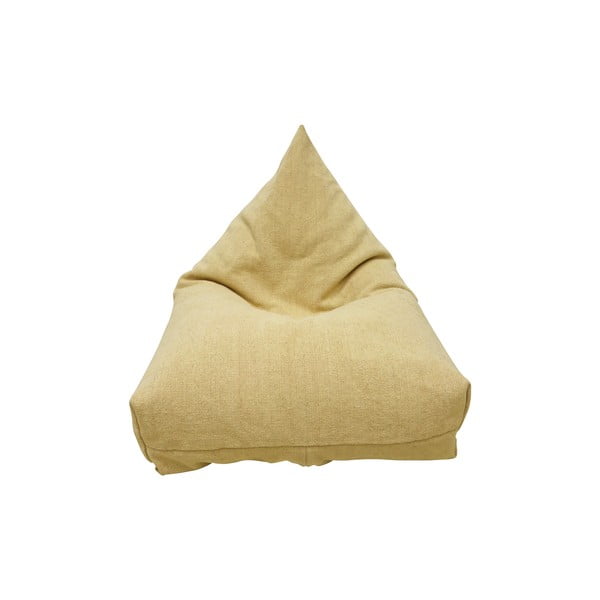 Jasnożółty dziecięcy worek do siedzenia Cleo Light Honey – Lorena Canals