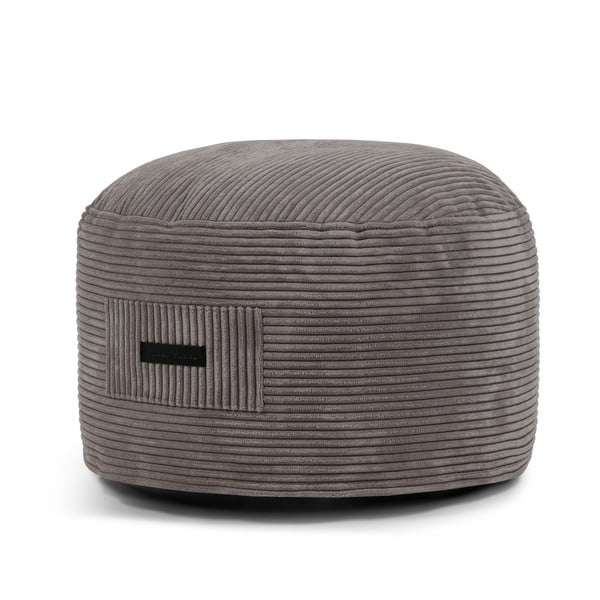 Czarny sztruksowy puf Om 60 – SLOWDOWN-image-2