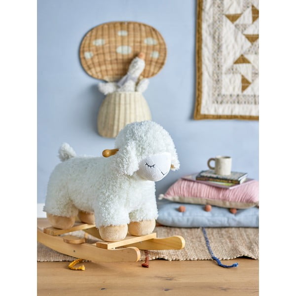 Owieczka na biegunach z bukowego drewna Bloomingville Mini Rocking Toy-image-1