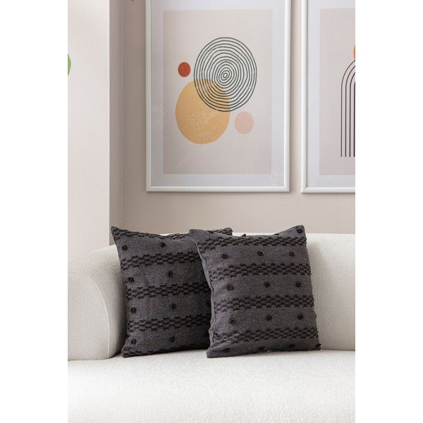 Poszewki na poduszki zestaw 2 szt. 43x43 cm Tuffet – Mioli Decor-image-3