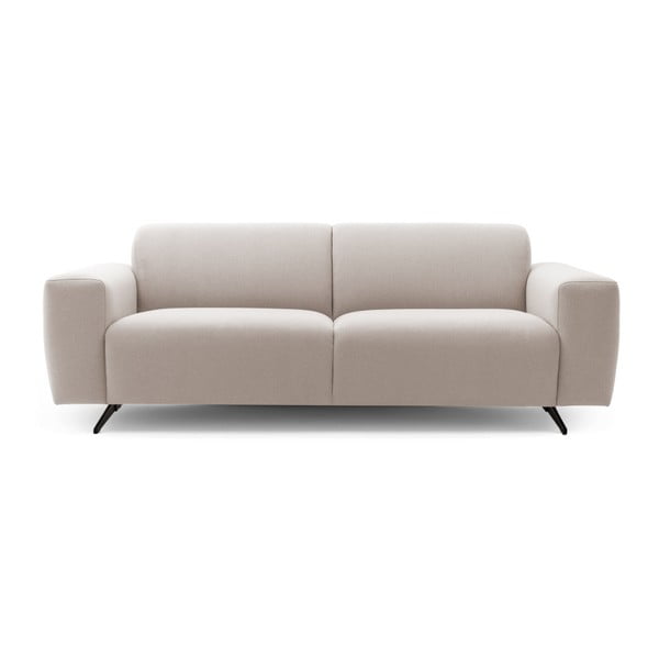 Jasnobeżowa sofa 3-osobowa Mossø Hermo