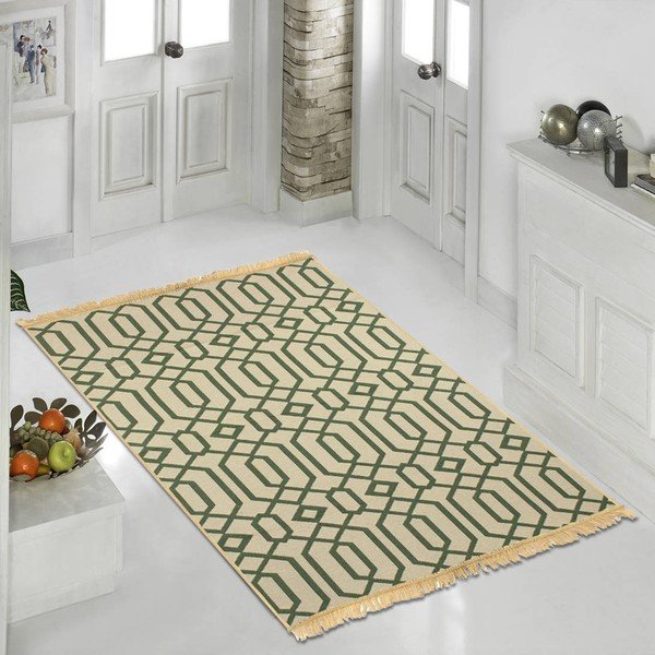 Zielony dywan Ya Rugs Kenar, 60x90 cm-image-2