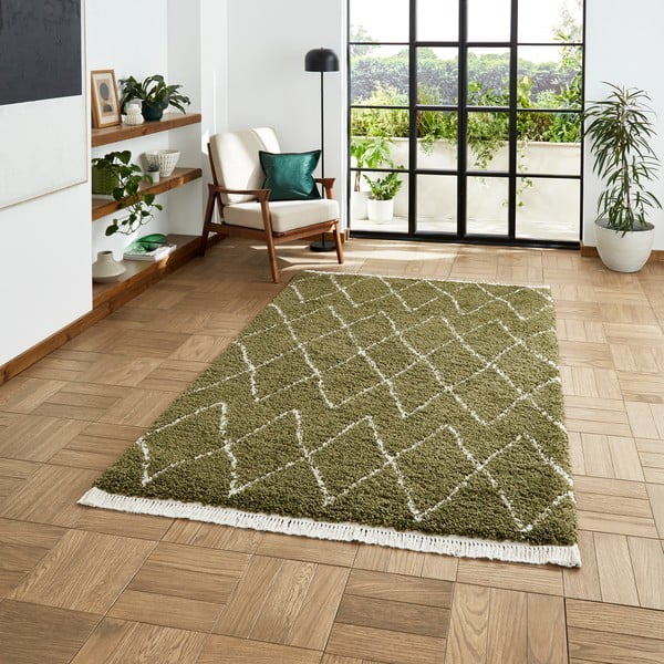 Zielony dywan 120x170 cm Boho – Think Rugs-image-1