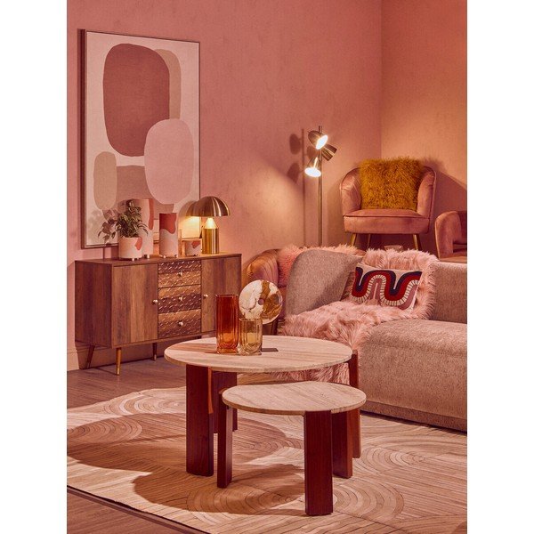 Komoda w ciemnym naturalnym kolorze 114x70x39 cm Frida – Premier Housewares-image-3