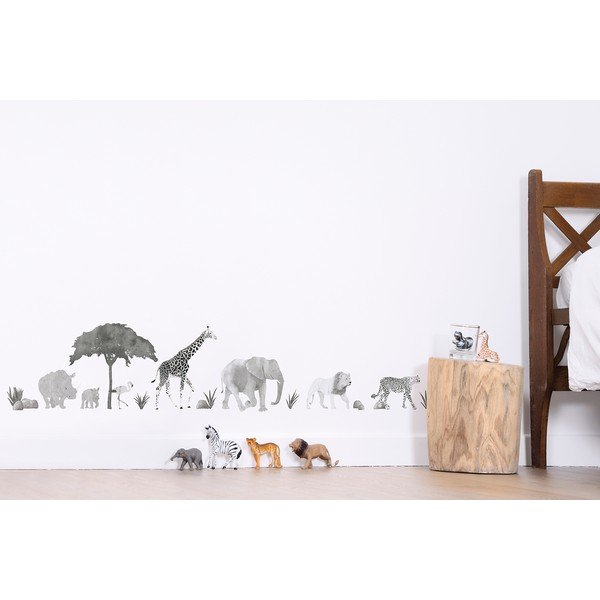 Naklejki dziecięce 30x42 cm Wild Animals – Lilipinso-image-1