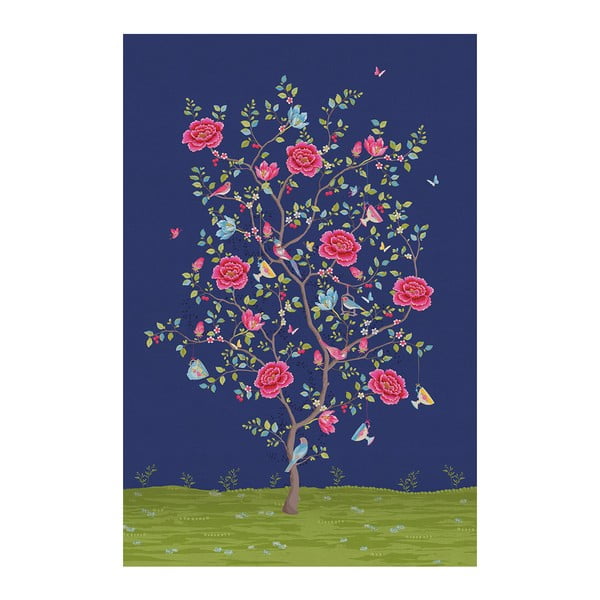 Tapeta Pip Studio Morning Glory, 186x280 cm, ciemnoniebieska-image-1