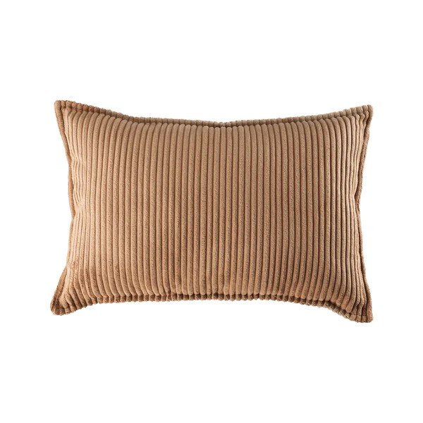 Brązowa sztruksowa poduszka na sofę dziecięcą Bolster – Wigiwama