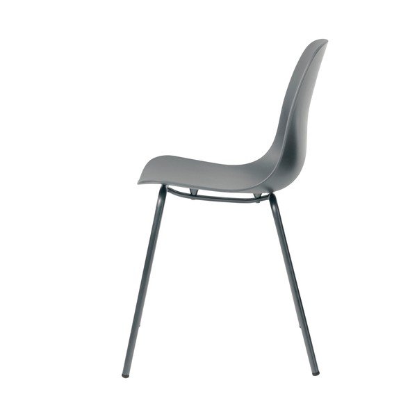 Zestaw 2 szarych krzeseł Unique Furniture Whitby-image-2