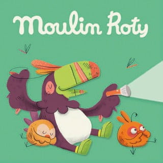 Dyski do wyświetlania bajek dla dzieci Moulin Roty Wesoła dżungla