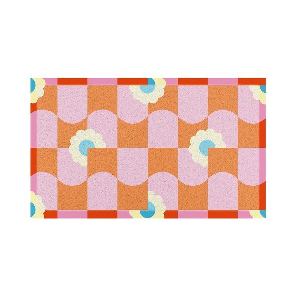 Wycieraczka z plastiku z recyklingu 40x70 cm Elizabeth Olwen  – Artsy Doormats