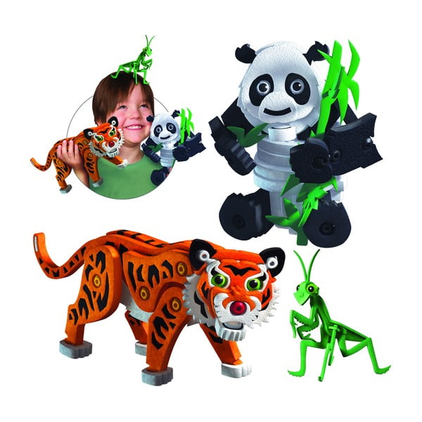 Klocki Tygrys i Panda