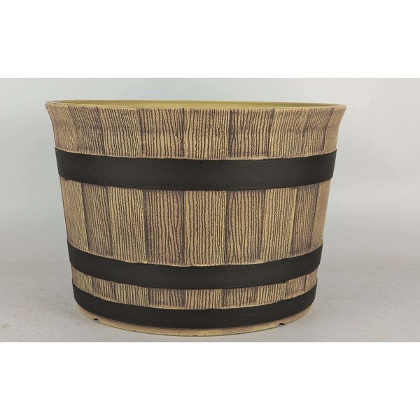 Brązowa doniczka Dakls Eco, ø 35 cm-image-1