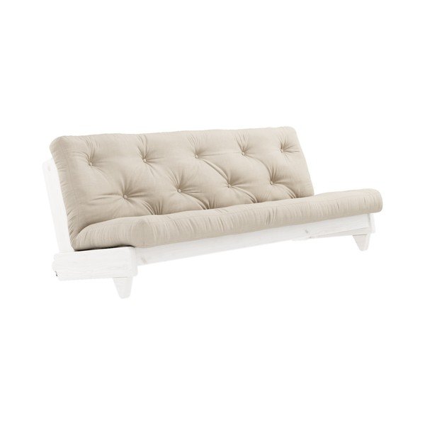 Sofa rozkładana Karup Design Fresh White/Beige-image-1
