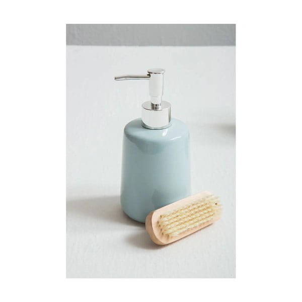 Jasnoniebieski kamienny zestaw akcesoriów łazienkowych Moon – Premier Housewares-image-3