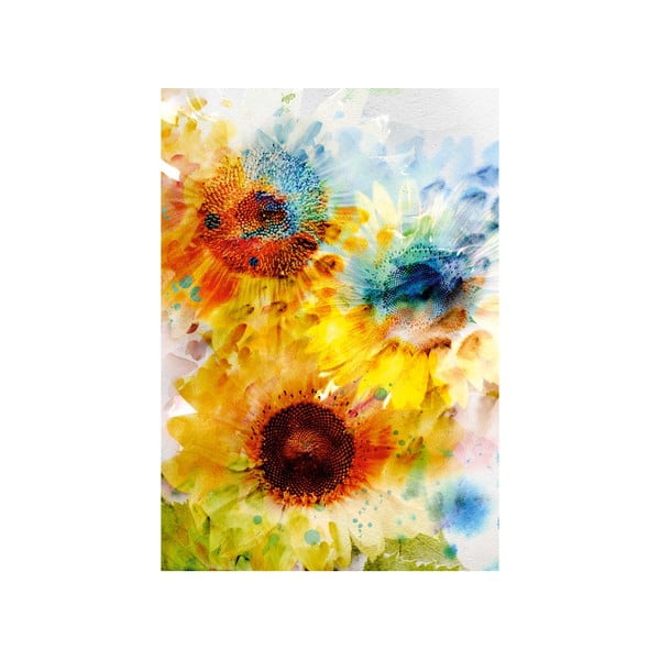 Obraz Kwiaty, 100x70 cm