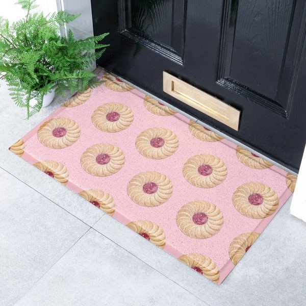 Wycieraczka z plastiku z recyklingu 40x70 cm Jam Biscuit  – Artsy Doormats-image-2