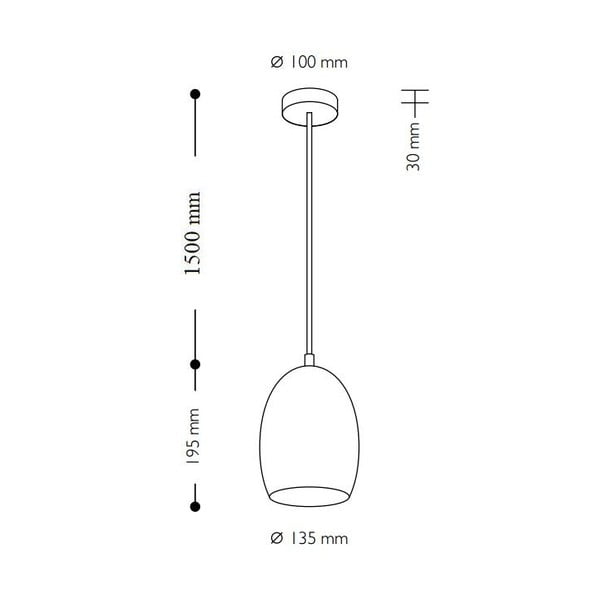 Lampa UME, silver opal/violet-image-1