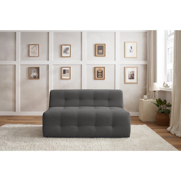 Ciemnoszary moduł sofy Kleber – Bobochic Paris-image-1