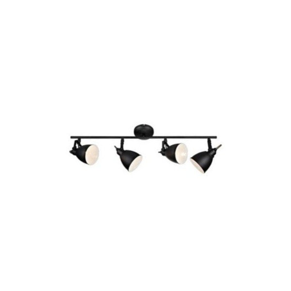 Czarna lampa 4-punktowa sufitowa Markslöjd Fjallbacka
