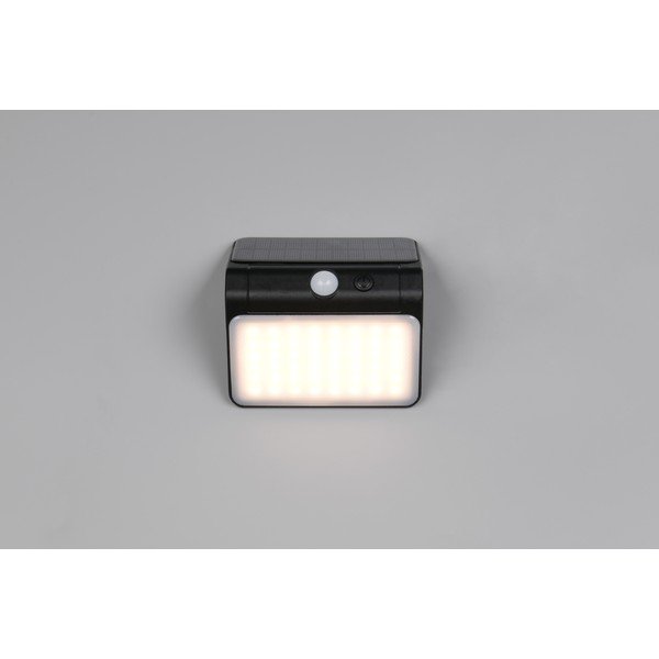 Zewnętrzna solarna lampa ścienna LED (wysokość 12 cm) Olinda – Reality-image-2