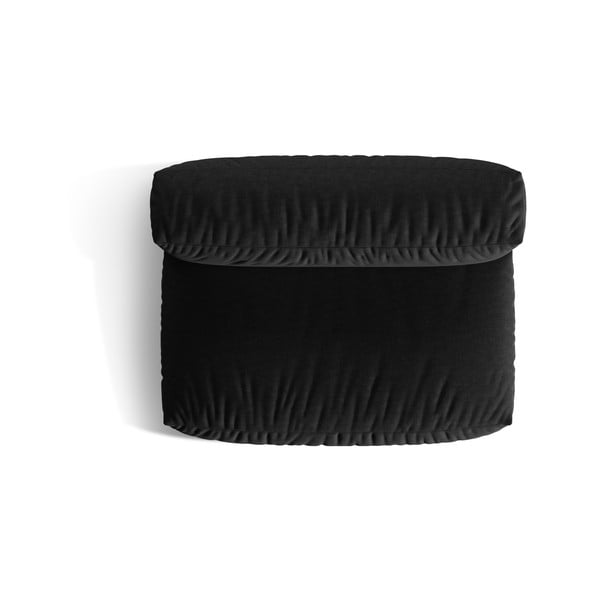 Czarny moduł sofy (moduł środkowy) Martina – Micadoni Home-image-4