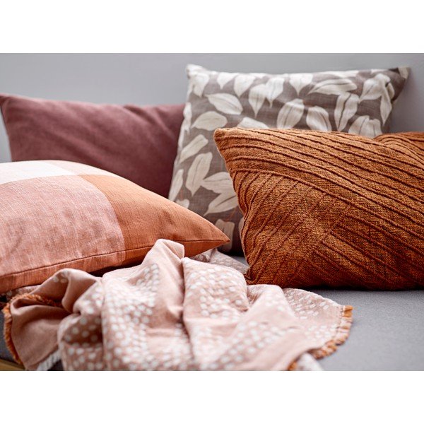 Pomarańczowa bawełniana poduszka Södahl Oliver, 50x50 cm-image-1