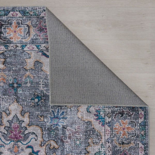 Niebiesko-szary dywan odpowiedni do prania 230x160 cm Millie – Flair Rugs-image-4