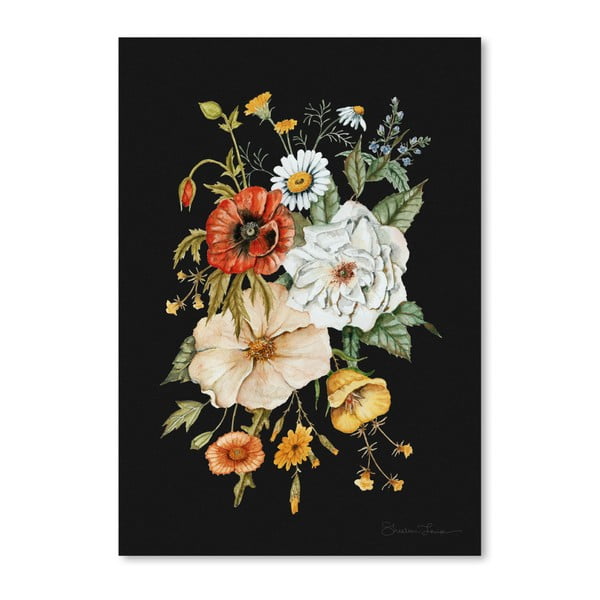 Plakat Americanflat Wildflower Bouquet by Shealeen Louise, 30x42 cm