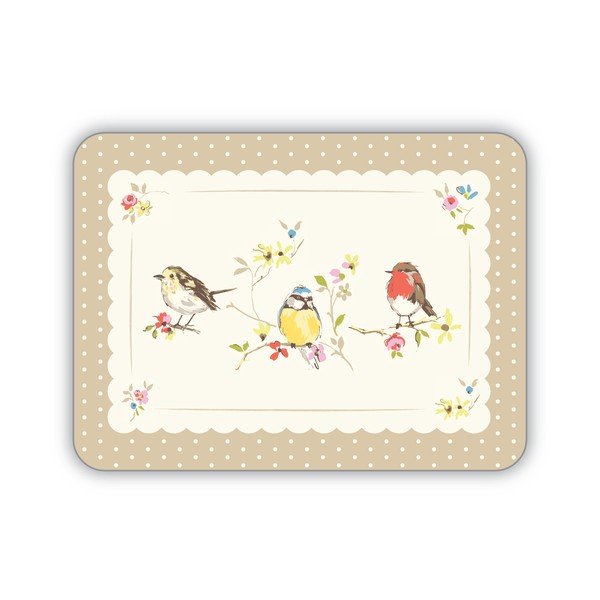 Zestaw 4 mat stołowych z korka Cooksmart ® Dawn Chorus-image-2
