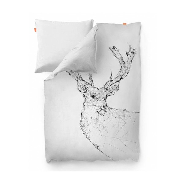 Bawełniana poszwa na kołdrę Blanc Hill, 200x200 cm-image-1