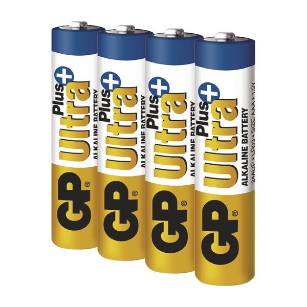 Zestaw 4 baterii alkalicznych EMOS GP Ultra Plus AAA-image-2