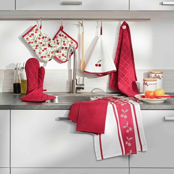 Rękawice kuchenne zestaw 2 szt. Cerisette – douceur d'intérieur-image-2