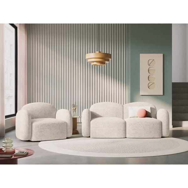 Beżowa sofa 194 cm Blair – Micadoni Home-image-1
