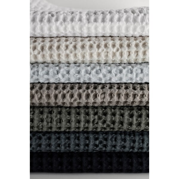 Białe bawełniane ręczniki waflowe zestaw 2 szt. 30x30 cm Caro – Blomus-image-2