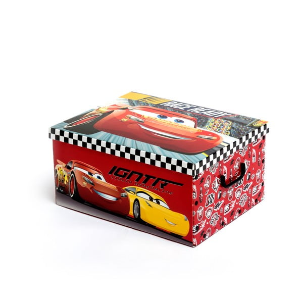 Pojemnik składany na zabawki InnovaGoods Cars Folding Toy Boy, 50x39 cm