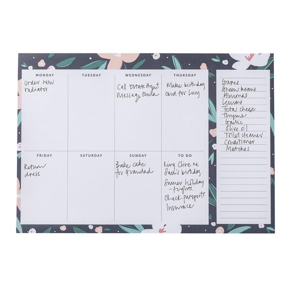 Tygodniowy planer Busy B Navy Blush, 52 stron-image-2