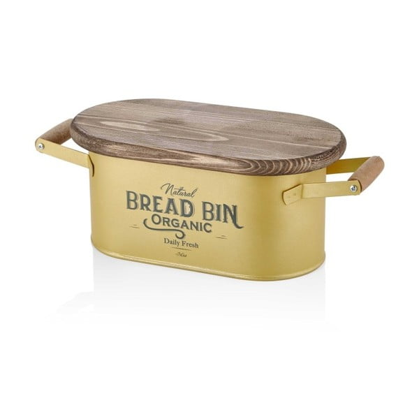 Chlebak w złotym kolorze The Mia Bread, dł. 41 cm