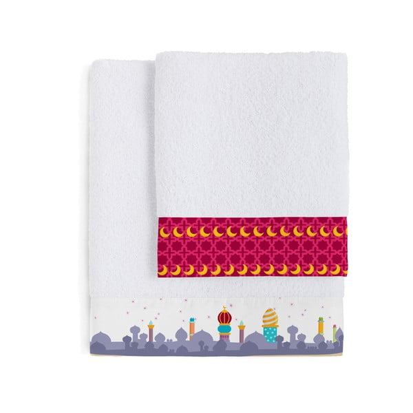 Komplet 2 ręczników Aladdin, 50x100 cm i 70x140 cm