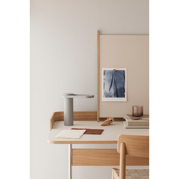 Szara lampka stołowa Blomus Hoop-image-1