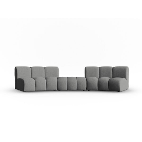 Szara sofa 367 cm Lupine – Micadoni Home