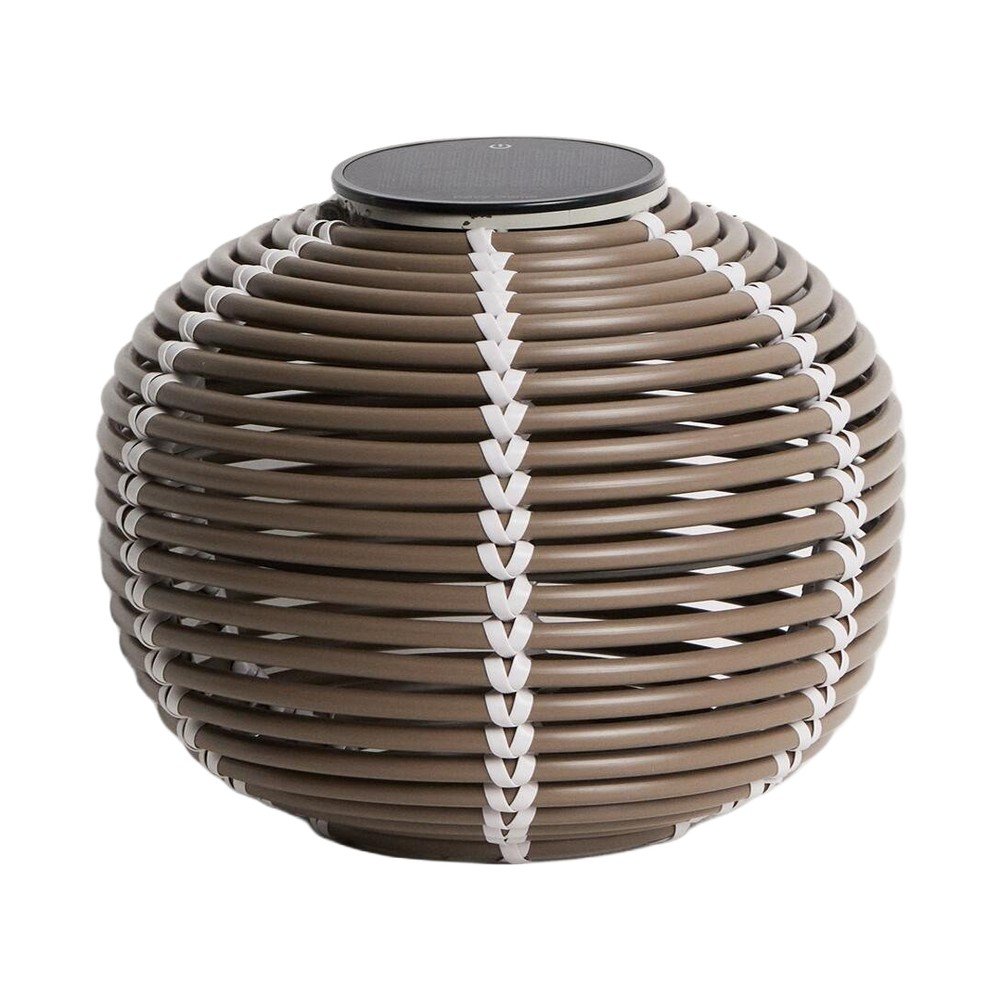 Lampa zewnętrzna stołowa/przenośna LED solarna/na USB ø 25 cm Garoina – Kave Home